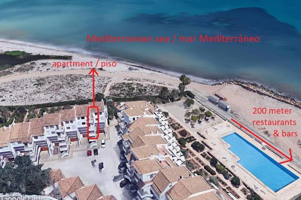Beachfront Apt! Ac - Pool - Parking Apartment Altea Exterior foto