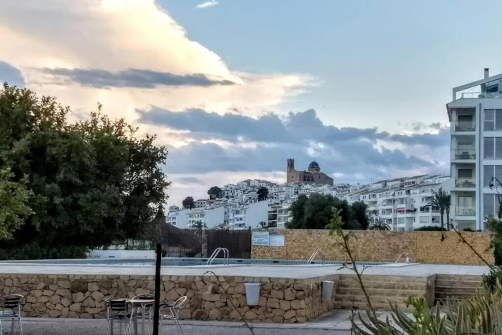 Beachfront Apt! Ac - Pool - Parking Apartment Altea Exterior foto