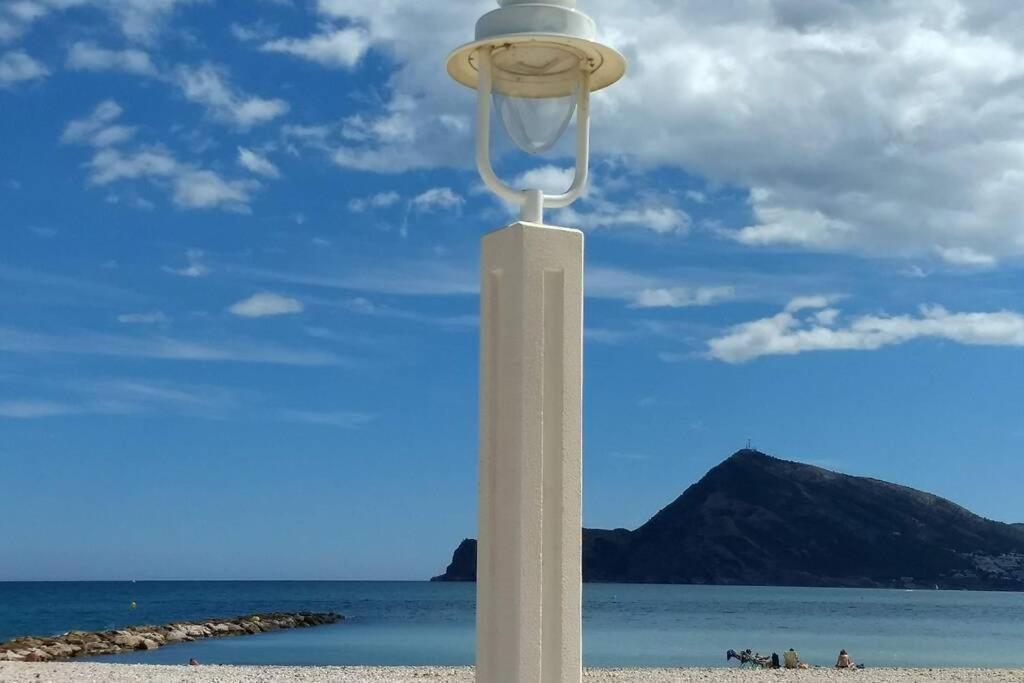 Beachfront Apt! Ac - Pool - Parking Apartment Altea Exterior foto