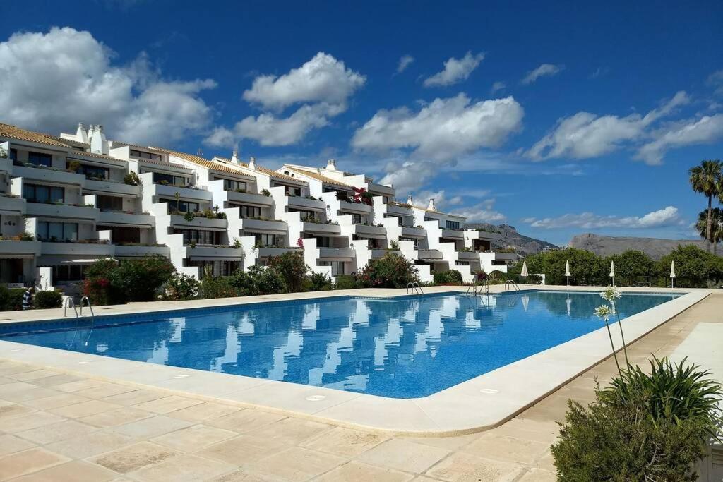 Beachfront Apt! Ac - Pool - Parking Apartment Altea Exterior foto